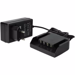 vhbw - the clever way Caricabatterie di qualità per batterie Li-Ion di utensili elettrici - Protezione da surriscaldamento, d ...