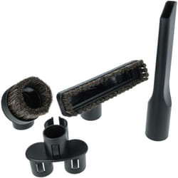 Set di bocchette da 4 pzz. compatibile con aeg aspirapolvere, nero - Vhbw