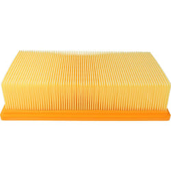 vhbw filtro a pieghe piatte compatibile con aspirapolvere aspiraliquidi Bosch GAS 35 L AFC, GAS 35 L SFC+, GAS 35 M AFC, GAS 55 M AFC Professional