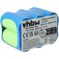 Vhbw - batteria compatibile con Pellenc AP25, P80 utensile elettrico (3000 mAh, NiMH, 7,2 v)
