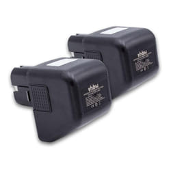 Vhbw - 2x batteria compatibile con Gesipa Accubird, Firebird, Powerbird utensile elettrico, utensile per montare rivetti ciechi (1500 mAh, NiMH, 12 v)