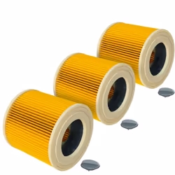 vhbw - the clever way Set di filtro cartucce per aspirapolvere, aspiratore umido/secco e aspiratore industriale - Facile e ve ...