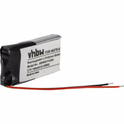 vhbw - the clever way - Batteria ricaricabile di ricambio, compatibile e di alta qualità, ad alta capacità, per cuffie e auri ...