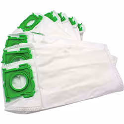 VHBW 800115942, Sacchetto per la polvere, Bianco, Tessuto felpato, Sebo Airbelt K1 Sebo Airbelt K1 ECO 1200 Sebo Airbelt K1 E ...