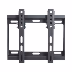 PureMounts PM-BT200, 106,7 cm (42"), 75 x 75 mm, 200 x 200 mm, 0 - 14°, Acciaio, Nero