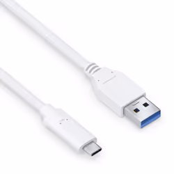 PureLink IS2610-010, 1 m, USB C, USB A, USB 3.2 Gen 2 (3.1 Gen 2), Bianco