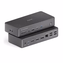 PureLink VL-D220 replicatore di porte e docking station per laptop Cablato USB 3.2 Gen 2 (3.1 Gen 2) Type-C Grigio - Vista aggiuntiva 3