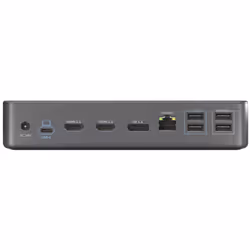 PureLink VL-D220 replicatore di porte e docking station per laptop Cablato USB 3.2 Gen 2 (3.1 Gen 2) Type-C Grigio - Vista aggiuntiva 5
