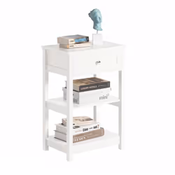 Key Product Features: Materiali: MDF, con rivestimento resistente melamin nero Peso: 10 kg, Carico massimo: 30 kg Misure: Lun ...