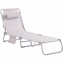Key Products Features: Materiale: Struttura in verniciato a polvere ferro e Tela textilene,colore: beige Capacità di portata, ...