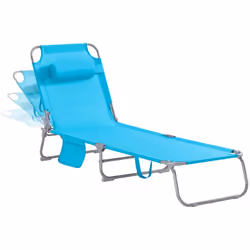 Key Products Features: Materiale: Struttura in verniciato a polvere ferro e Tela textilene,colore: blu Capacità di portata,Ca ...