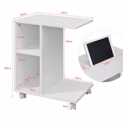 SoBuy FBT48-W comodino - Vista aggiuntiva 4