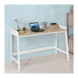 Scrivania,Porta pc, Tavolo per Computer, Tavolo da studio,FWT41-W - Sobuy