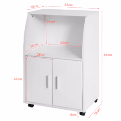 SoBuy FRG241-W carrello di servizio ristoro - Vista aggiuntiva 4