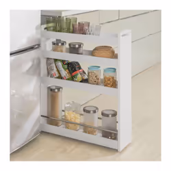 Key Product Features: Materiale: MDF di legno, con rivestimento resistente melamin bianco Misure: Lunghezza 18 cm, Profondità ...