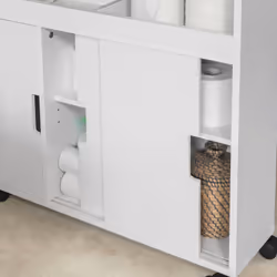 SoBuy BZR02-W armadietto di conservazione per bagno - Vista aggiuntiva 6