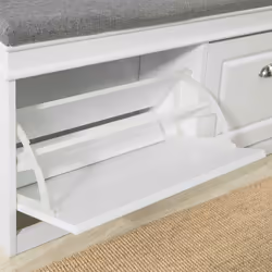 SoBuy FSR64-W scarpiera Aperto - Vista aggiuntiva 8