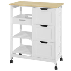 SoBuy FKW79-W carrello di servizio ristoro