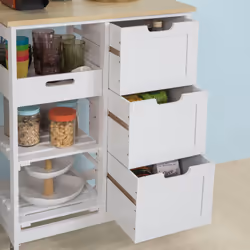 SoBuy FKW79-W carrello di servizio ristoro - Vista aggiuntiva 4