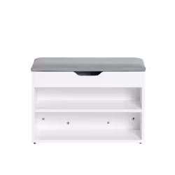 Key Products Features: Materiale: truciolare di legno e lino Peso: 13 kg, Carico massimo: 120 kg Misure: Lunghezza 60 cm, Pro ...