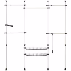 Key Product Features: Materiale: ferro verniciato a polvere e PP; Carico massimo: 45 kg, Peso: 9 kg Altezza regolabile: 200-2 ...