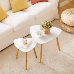 SoBuy FBT74-W tavolino da caffè, comodino e consolle da soggiorno - Vista aggiuntiva 4