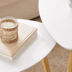 SoBuy FBT74-W tavolino da caffè, comodino e consolle da soggiorno - Vista aggiuntiva 8