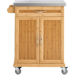 Carrello Cucina,Credenza Cucina,Mobile Cucina Con Route,Legno FKW13-N - Sobuy