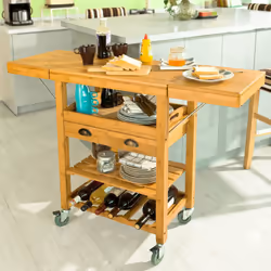 Key Product Features: Materiale: Bambù,naturale(chiaro verniciato) Peso: 22 kg,Carico massimo: 30 kg Misure: 92 x 65 x 40cm, ...