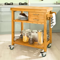 Key Products Features: Materiale: Bambù, naturale Portata fino a 40 , peso: 13 kg Misure: Lunghezza 73 cm, Larghezza 45cm , A ...