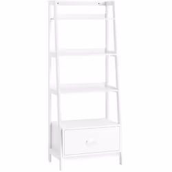 Key Products Features: Materiale:MDF,bianco, Elegnate e spazioso Peso:25 KG, Carico massimo: 15 KG/Ripiano Dimensioni nella d ...