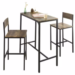 SoBuy OGT03-XL set di mobili per cucina e sala da pranzo - Vista aggiuntiva 5