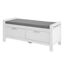 SoBuy FSR74-W scarpiera Aperto