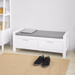 SoBuy FSR74-W scarpiera Aperto