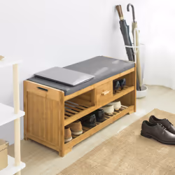 SoBuy FSR75-N scarpiera Aperto - Vista aggiuntiva 4