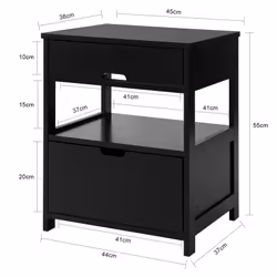 SoBuy FRG258-SCH comodino - Vista aggiuntiva 5