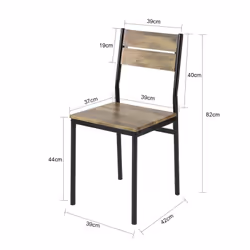 SoBuy FST72-Nx4 sgabello da bar - Vista aggiuntiva 4
