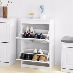 SoBuy FSR78-W scarpiera Aperto - Vista aggiuntiva 4