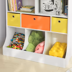 SoBuy KMB26-W scaffale per bambini Cassa - Vista aggiuntiva 8