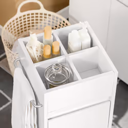 SoBuy BZR29-W armadietto di conservazione per bagno - Vista aggiuntiva 5