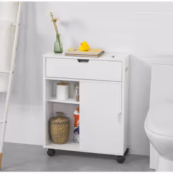 SoBuy BZR31-W armadietto di conservazione per bagno - Vista aggiuntiva 7