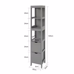 SoBuy FRG126-SG armadio soggiorno - Vista aggiuntiva 4