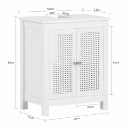 SoBuy BZR35-W toletta e set da toletta - Vista aggiuntiva 4