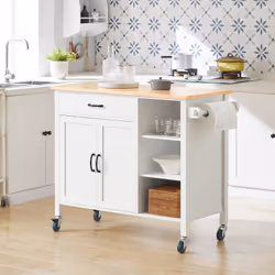 SoBuy FKW103-WN carrello di servizio ristoro