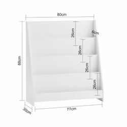 SoBuy KMB32-W scaffale per bambini Cassa - Vista aggiuntiva 4