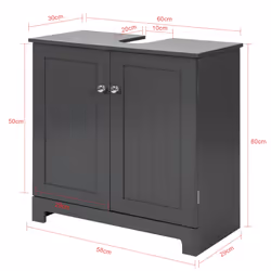 SoBuy BZR18-DG toletta e set da toletta - Vista aggiuntiva 4