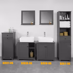 SoBuy BZR18-DG toletta e set da toletta - Vista aggiuntiva 6