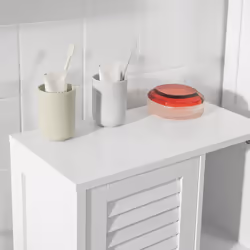 SoBuy BZR39-W armadietto di conservazione per bagno - Vista aggiuntiva 5