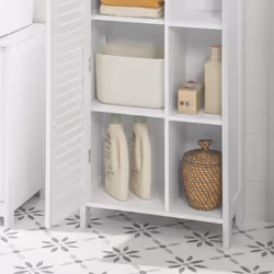 SoBuy BZR39-W armadietto di conservazione per bagno - Vista aggiuntiva 6