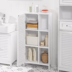 SoBuy BZR39-W armadietto di conservazione per bagno - Vista aggiuntiva 7